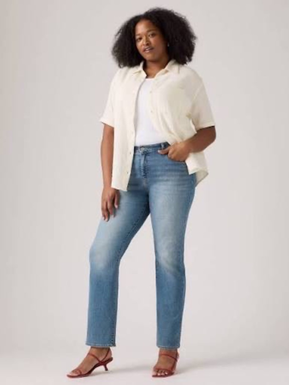 Levis 314 Shaping Straight Jeans, 18W
